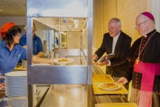 Prominente Mittagsgäste in der Mensa Eichstätt